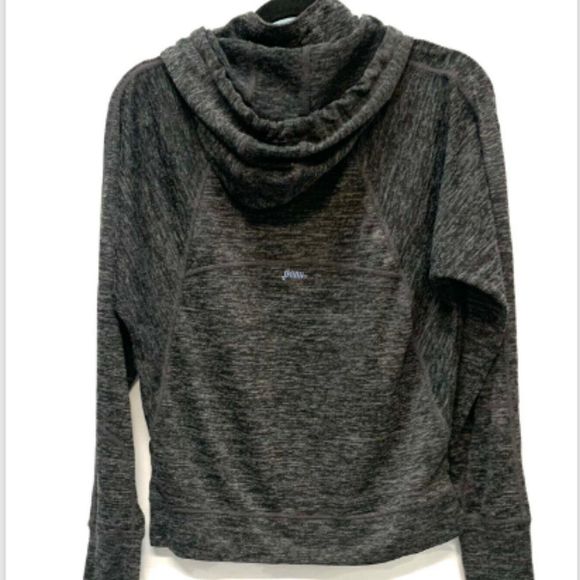 Penn Womens Sweatshirt Gray Activewear hooded pockets 1/4 zip Size Meduim - Picture 2 of 4